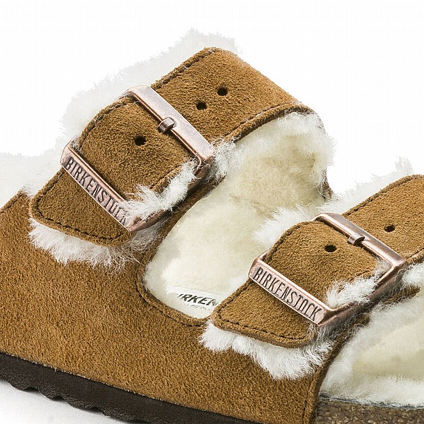 Birkenstock Arizona Shearling MINK ���������� ������� ����� ���