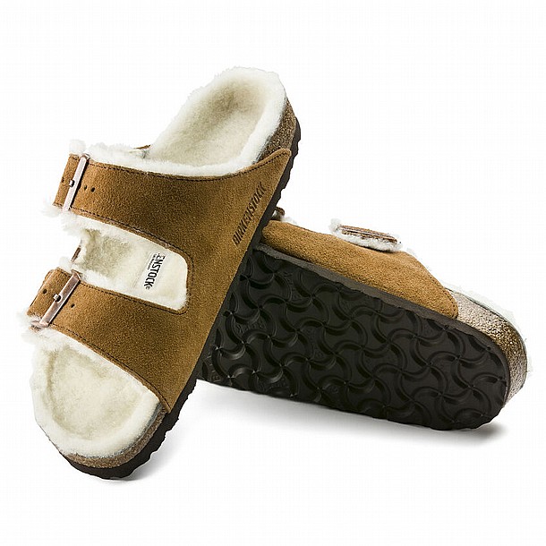 Birkenstock Arizona Shearling MINK ���������� ������� ����� ���