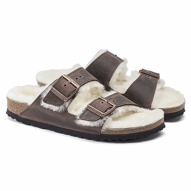 Birkenstock Arizona Shearling Leather ���������� ������� ��� ��� ����� 