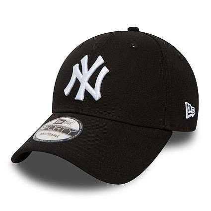 New Era NY Yankees Essential Black 9FORTY  - ניו ארה כובע מצחיה