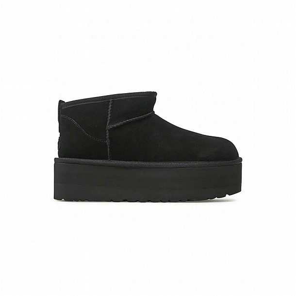 ��� ������ ������ ���� �������� ���� - UGG Classic Ultra Mini Platform Black