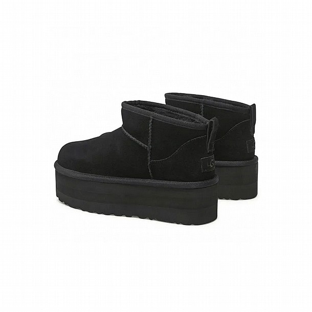 ��� ������ ������ ���� �������� ���� - UGG Classic Ultra Mini Platform Black
