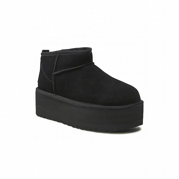 ��� ������ ������ ���� �������� ���� - UGG Classic Ultra Mini Platform Black