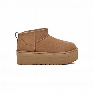 מגף קלאסיק אולטרה מיני פלטפורמה חום - UGG Classic Ultra Mini Platform Chestnut מגף קלאסיק אולטרה מיני פלטפורמה חום - UGG Classic Ultra Mini Platform Chestnut