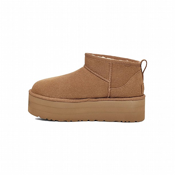 ��� ������ ������ ���� �������� ��� - UGG Classic Ultra Mini Platform Chestnut