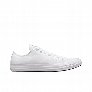 CONVERSE All Star CLASSIC - נעלי אולסטאר WHITE MONOCHROME יוניסקס - לבן CONVERSE All Star CLASSIC - נעלי אולסטאר WHITE MONOCHROME יוניסקס - לבן