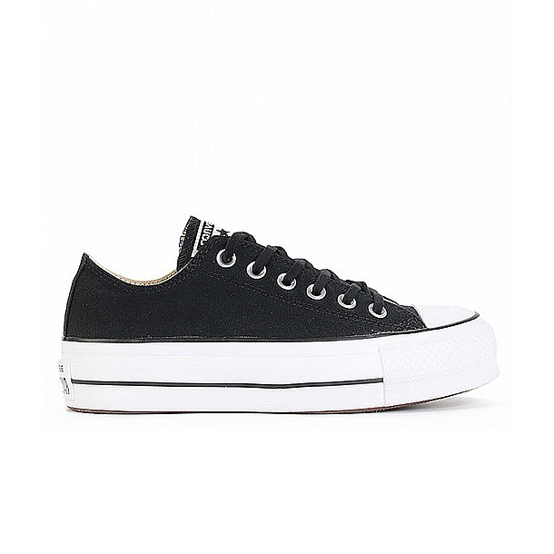 CONVERSE All Star Lift Platform- אולסטאר פלטפורמה מבד בצבע שחור