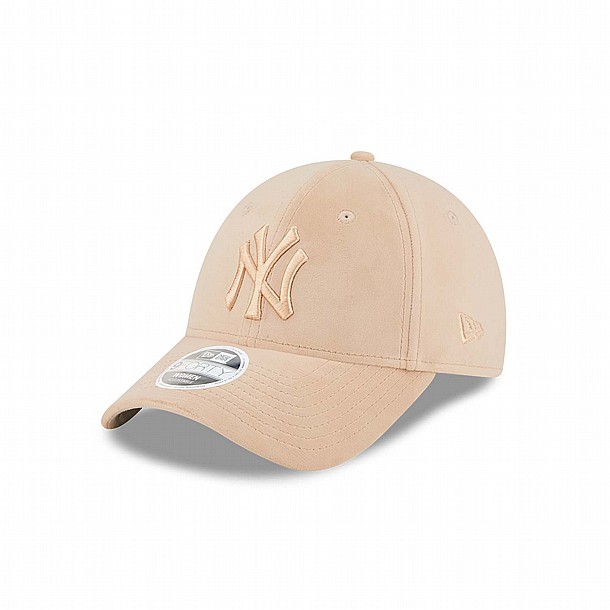 ��� ��� ���� ���� ��� ���� ������ ����� ����� � NEW ERA New York Yankees Womens Beige 9FORTY Adjustable Cap