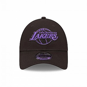NEW ERA NEON OUTLINE 9FORTY ניו ארה כובע מצחייה לייקרס שחור סגול NEW ERA NEON OUTLINE 9FORTY ניו ארה כובע מצחייה לייקרס שחור סגול