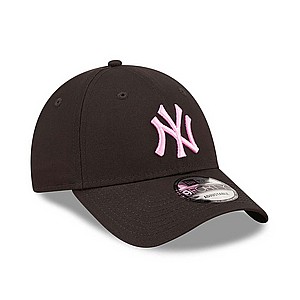 כובע מצחיה ניו ארה שחור לוגו ורוד - New Era NEW YORK YANKEES 9FORTY כובע מצחיה ניו ארה שחור לוגו ורוד - New Era NEW YORK YANKEES 9FORTY