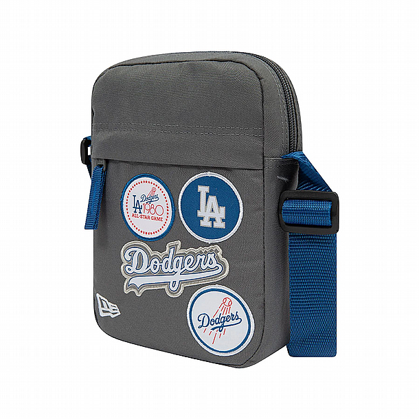 NEW ERA LA Dodgers MLB Patch Dark Grey Side Bag � ��� �� ��� ��� ��� ����� ������ ����