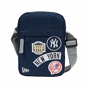 NEW ERA New York Yankees MLB Patch Navy Side Bag � ��� �� ��� ��� ��� ���� ������ ����