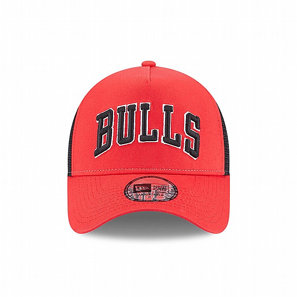 ��� ��� ���� ��� ����� ���� ���� - NEW ERA Chicago Bulls Team Script Red 9FORTY Adjustable Cap