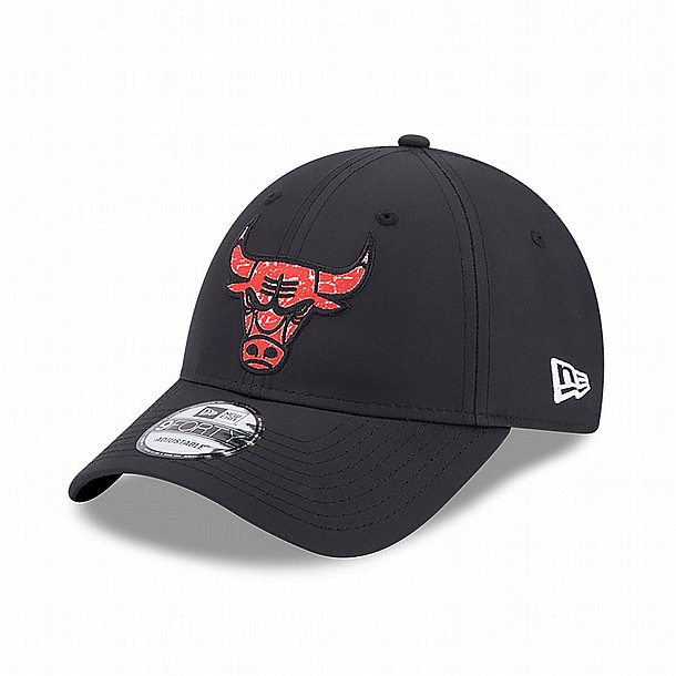 ��� ��� ���� ���� ����� ���� - NEW ERA Chicago Bulls NBA Black 9FORTY Adjustable Cap