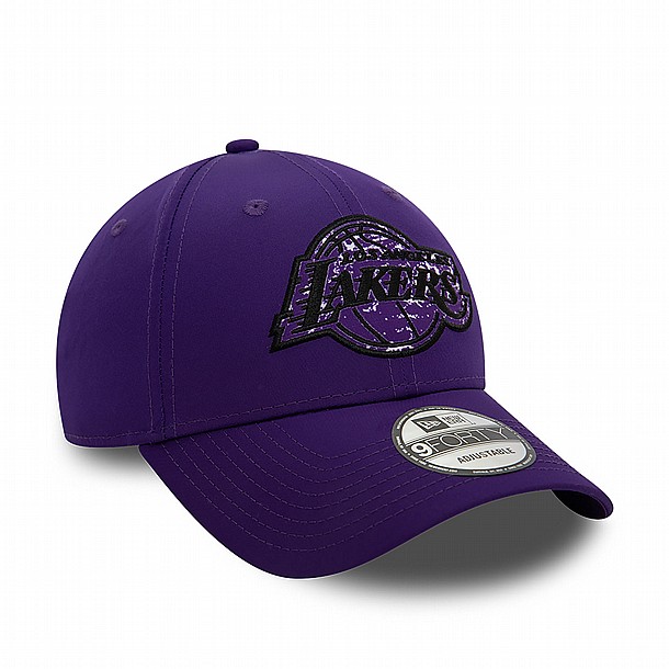 ��� ��� ���� ���� ��� ����� ������ - NEW ERA LA Lakers NBA Purple 9FORTY Adjustable Cap
