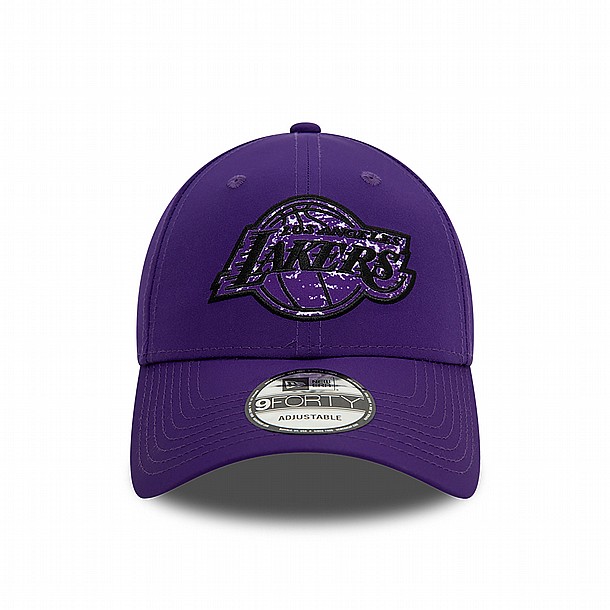��� ��� ���� ���� ��� ����� ������ - NEW ERA LA Lakers NBA Purple 9FORTY Adjustable Cap