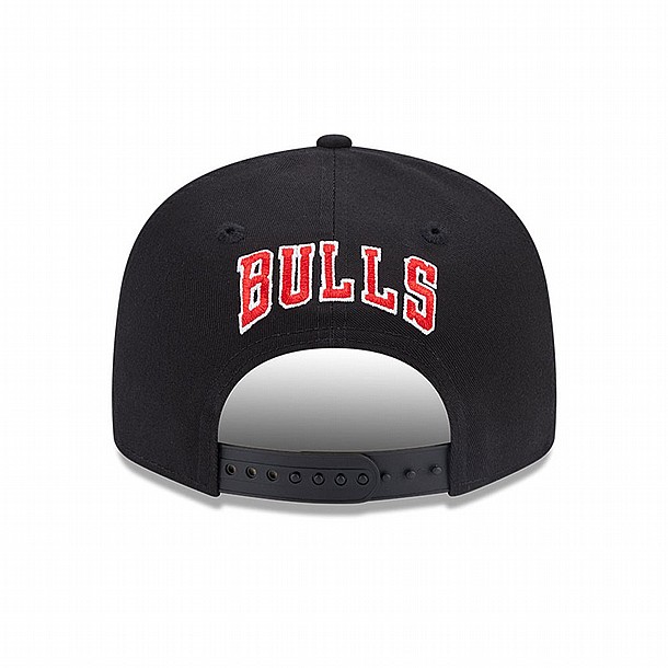 New Era Chicago Bulls NBA Patch Black 9FIFTY Snapback Cap - ���� ��� ��� ������ ����