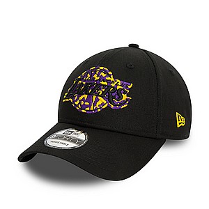 ניו ארה כובע אבזם לוס אנג'לס לייקרס - NEW ERA LA Lakers Seasonal Infill Black 9FORTY Adjustable Cap ניו ארה כובע אבזם לוס אנג'לס לייקרס - NEW ERA LA Lakers Seasonal Infill Black 9FORTY Adjustable Cap