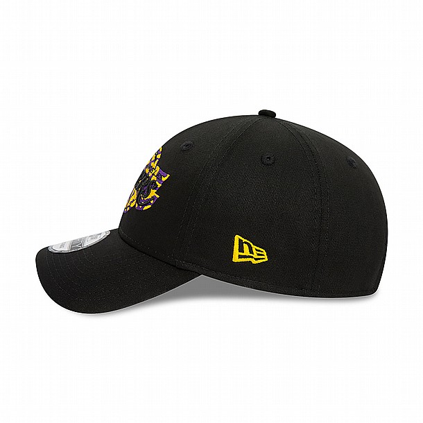 ��� ��� ���� ���� ��� ����� ������ - NEW ERA LA Lakers Seasonal Infill Black 9FORTY Adjustable Cap