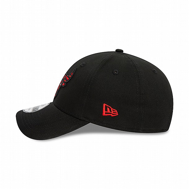 ��� ��� ���� ���� ����� ���� ���� - NEW ERA Chicago Bulls Seasonal Infill Black 9FORTY Adjustable Cap