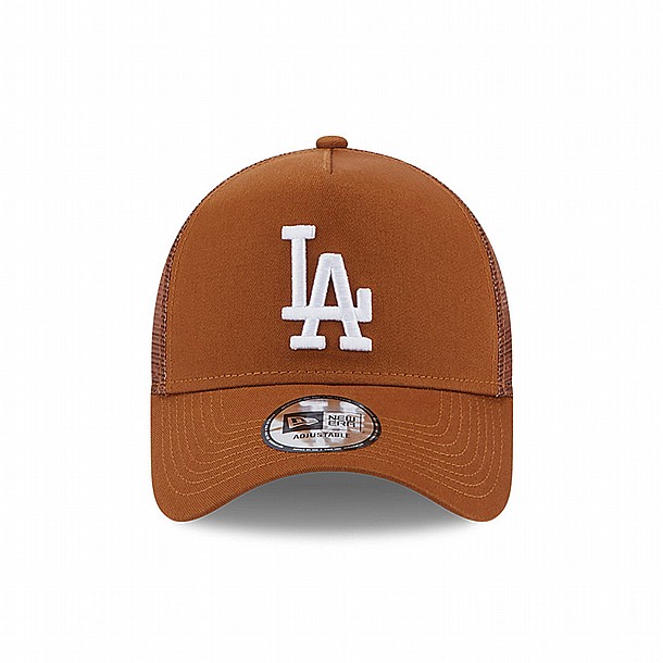 LA Dodgers League Essential Brown Trucker Cap - ��� ��� ���� ��� ����� ������ ���