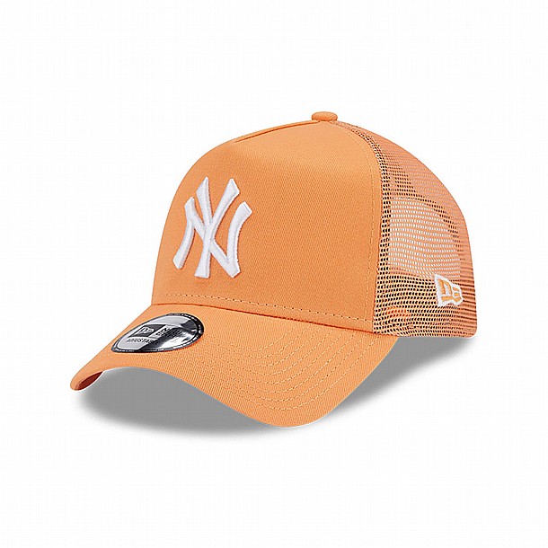 New York Yankees League Essential Orange Trucker Cap - ��� ��� ���� ��� ���� ������ �����
