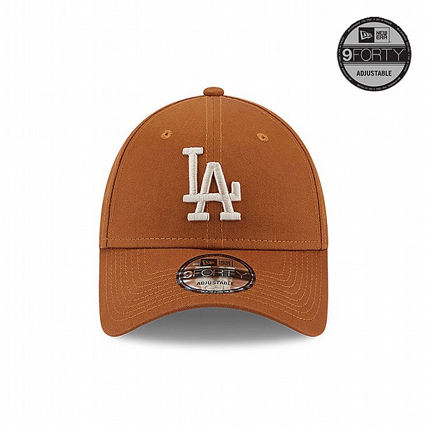 LA Dodgers League Essential Brown 9FORTY Adjustable Cap - ��� ��� ���� ���� ��� ����� ������ ���