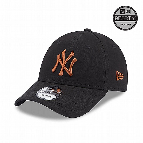 New York Yankees League Essential Black 9FORTY Adjustable Cap - ��� ��� ���� ���� ��� ���� ������ ���� ���