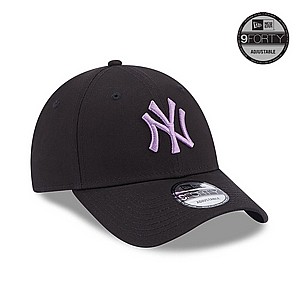New York Yankees League Essential Black 9FORTY Adjustable Cap - ניו ארה כובע אבזם ניו יורק יאנקיס שחור סגול New York Yankees League Essential Black 9FORTY Adjustable Cap - ניו ארה כובע אבזם ניו יורק יאנקיס שחור סגול