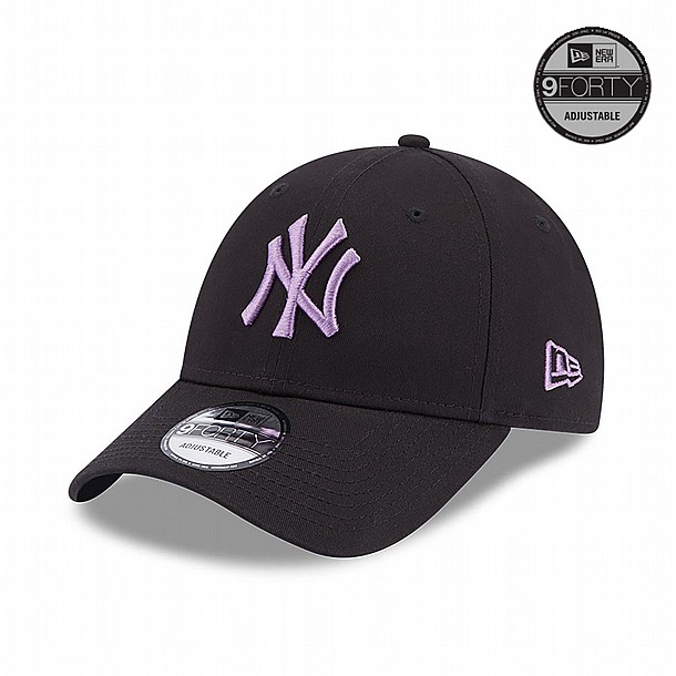 New York Yankees League Essential Black 9FORTY Adjustable Cap - ��� ��� ���� ���� ��� ���� ������ ���� ����
