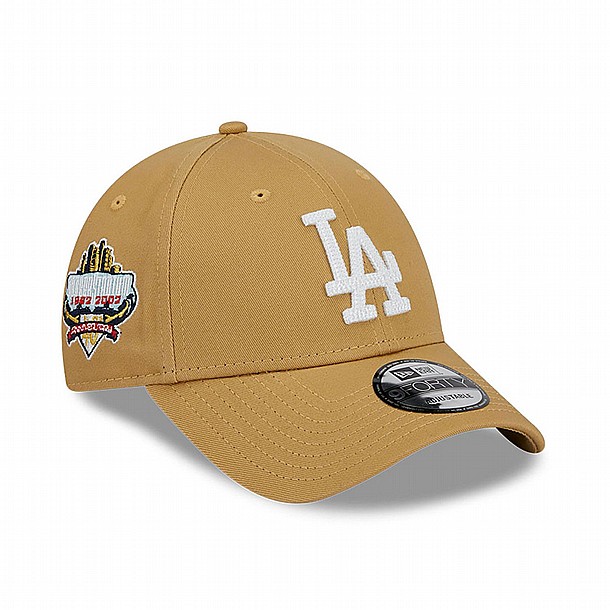 ��� ��� ���� ���� ���� ��� ����� ������ � NEW ERA LA Dodgers New Traditions Beige 9FORTY Adjustable Cap