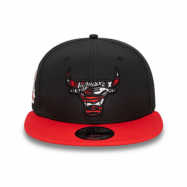 ��� ��� ���� ����� ���� � NEW ERA Chicago Bulls Infill Black 9FIFTY Snapback Cap