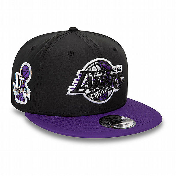 ��� ��� ���� ��� ����� ������ � NEW ERA LA Lakers Infill Black 9FIFTY Snapback Cap
