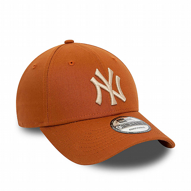 ��� ��� ���� ������ ��� ���� ������ � New Era New York Yankees League Essential Brown 9FORTY Adjustable Cap