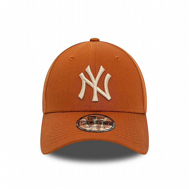 ��� ��� ���� ������ ��� ���� ������ � New Era New York Yankees League Essential Brown 9FORTY Adjustable Cap
