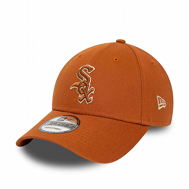 ��� ��� ���� ������ ����� ���� ���� � New Era Chicago White Sox MLB Team Outline Brown 9FORTY Adjustable Cap