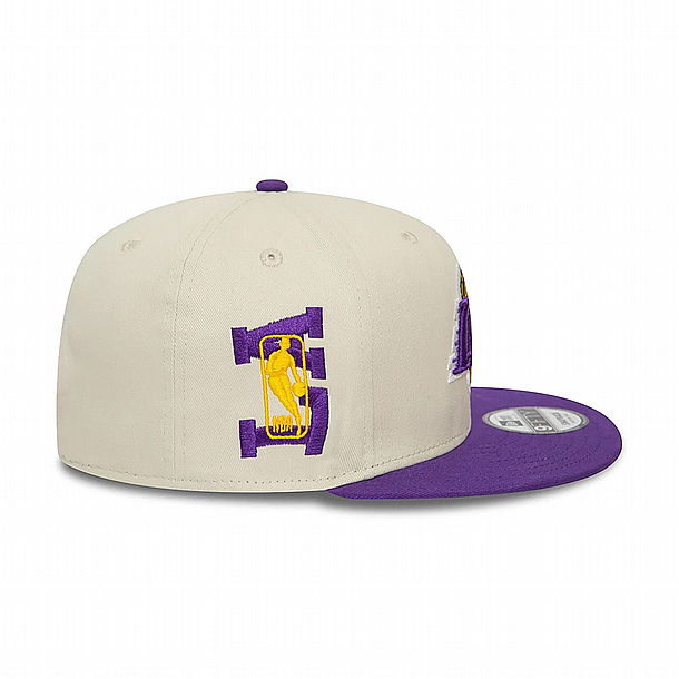 ��� ��� ���� ��� ����� ������ � NEW ERA LA Lakers NBA Logo Stone 9FIFTY Snapback Cap