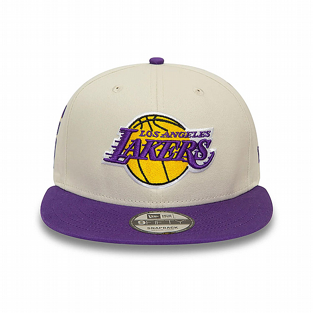 ��� ��� ���� ��� ����� ������ � NEW ERA LA Lakers NBA Logo Stone 9FIFTY Snapback Cap