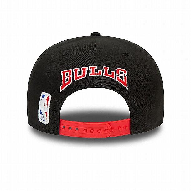 ��� ��� ���� ����� ���� � NEW ERA Chicago Bulls NBA Rear Logo Black 9FIFTY Snapback Cap