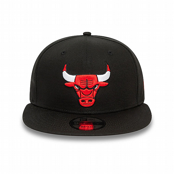 ��� ��� ���� ����� ���� � NEW ERA Chicago Bulls NBA Rear Logo Black 9FIFTY Snapback Cap