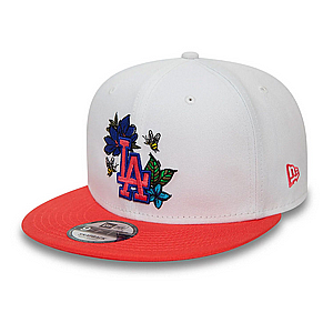 ניו ארה כובע לוס אנג’לס דודג’רס – NEW ERA LA Dodgers MLB Floral White 9FIFTY Snapback Cap ניו ארה כובע לוס אנג’לס דודג’רס – NEW ERA LA Dodgers MLB Floral White 9FIFTY Snapback Cap