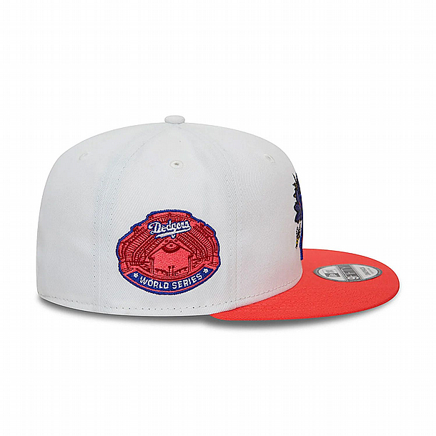 ��� ��� ���� ��� ����� ������ � NEW ERA LA Dodgers MLB Floral White 9FIFTY Snapback Cap