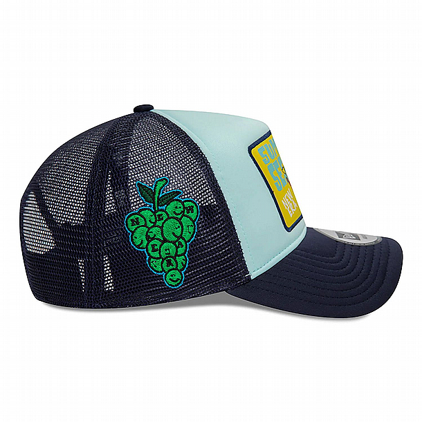 ��� ��� ���� ��� ���� ���� � NEW ERA Summer Sessions Patch Blue A-Frame Trucker Cap