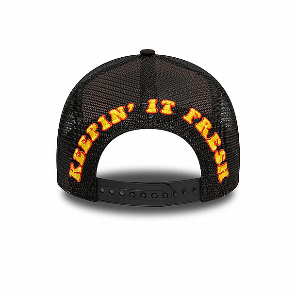 ��� ��� ���� ��� ���� ��� � NEW ERA Keepin It Fresh Patch Orange A-Frame Trucker Cap