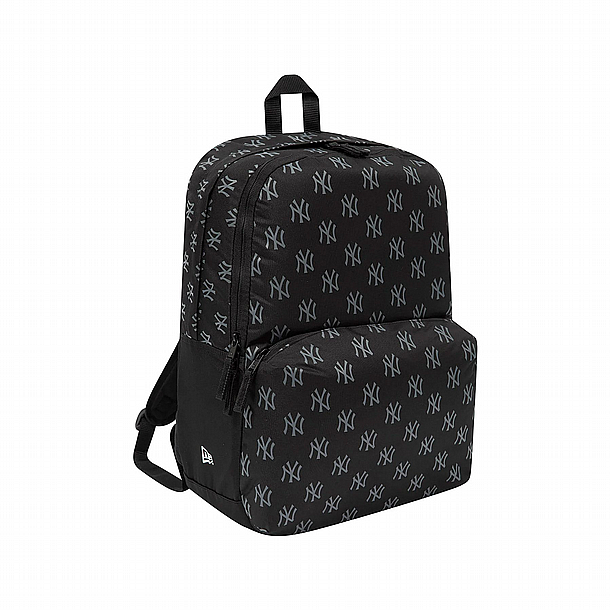 NEW ERA New York Yankees Monogram Multi Compartment Black Stadium Backpack � ��� �� ��� ��� ��� ���� ������ ����