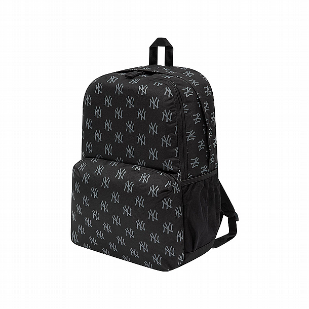 NEW ERA New York Yankees Monogram Multi Compartment Black Stadium Backpack � ��� �� ��� ��� ��� ���� ������ ����