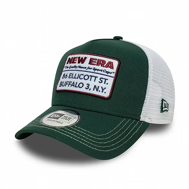 ��� ��� ���� � NEW ERA Vintage Blue 9FORTY A-Frame Trucker Adjustable Cap