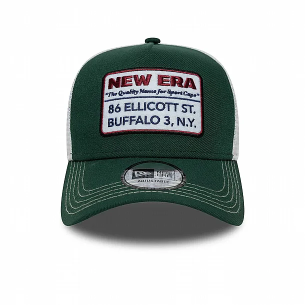 ��� ��� ���� � NEW ERA Vintage Blue 9FORTY A-Frame Trucker Adjustable Cap