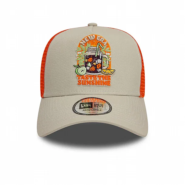 ��� ��� ���� ����� ����� � NEW ERA License Plate Cream 9FORTY A-Frame Trucker Adjustable Cap