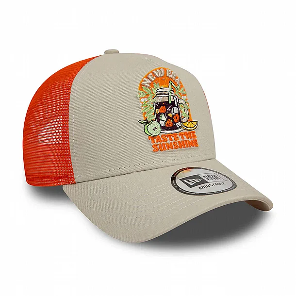 ��� ��� ���� ����� ����� � NEW ERA License Plate Cream 9FORTY A-Frame Trucker Adjustable Cap